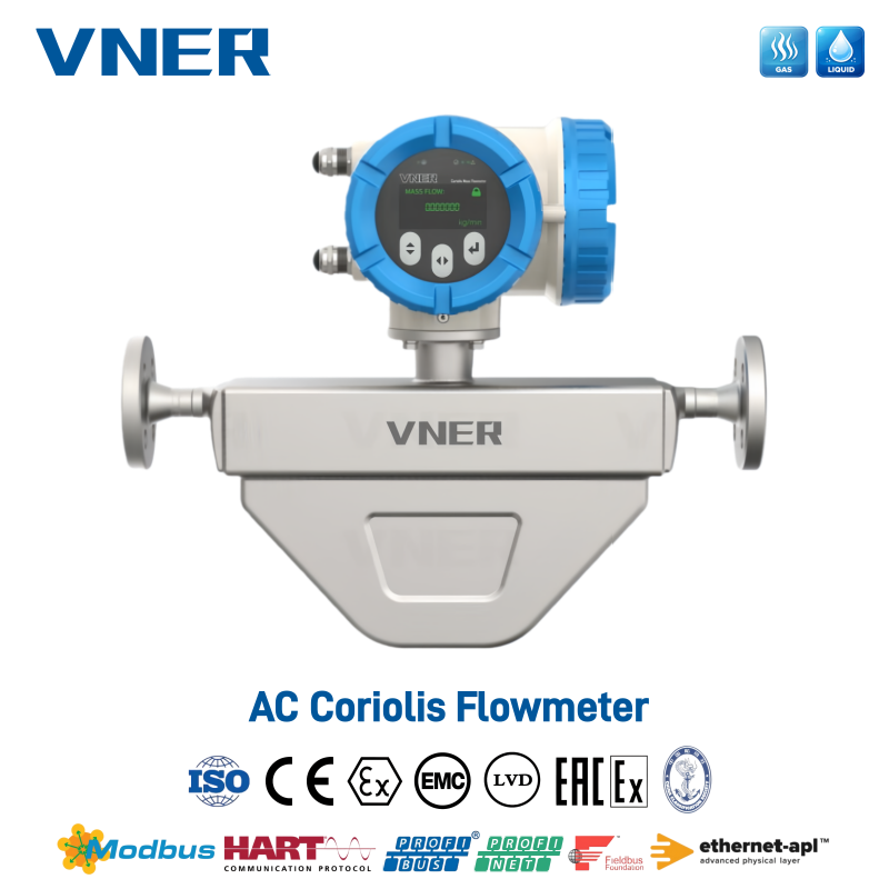 Pengukur Aliran Massa Coriolis Seri AC