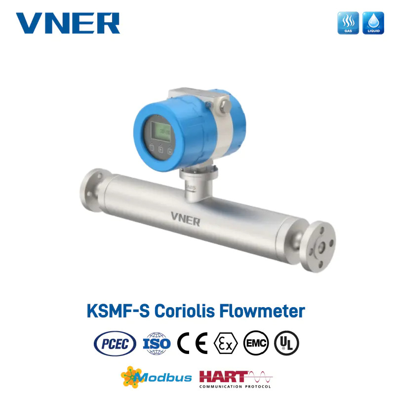 Pengukur Aliran Massa Coriolis Seri S KSMF