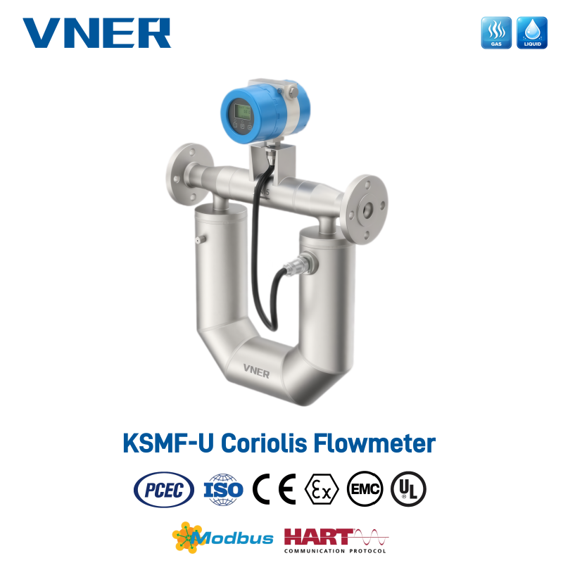 Pengukur Aliran Massa Coriolis Seri U KSMF