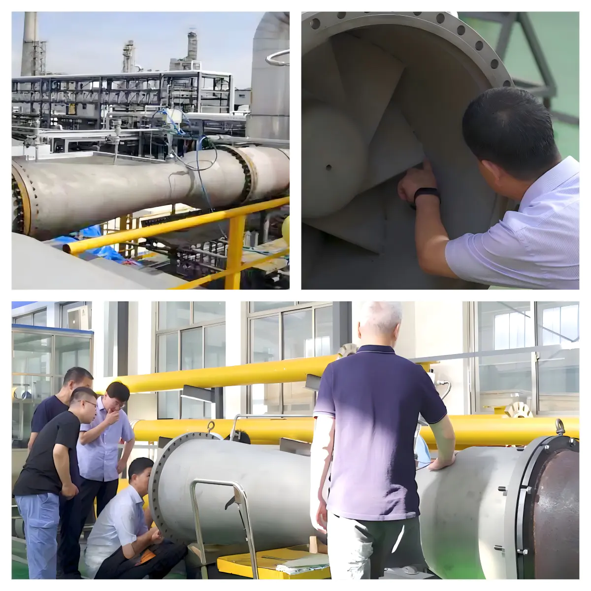 Kisah Sukses — Pengilangan & Bahan Kimia | Sinopec ZRCC | Pengukuran Gas Asam DN700